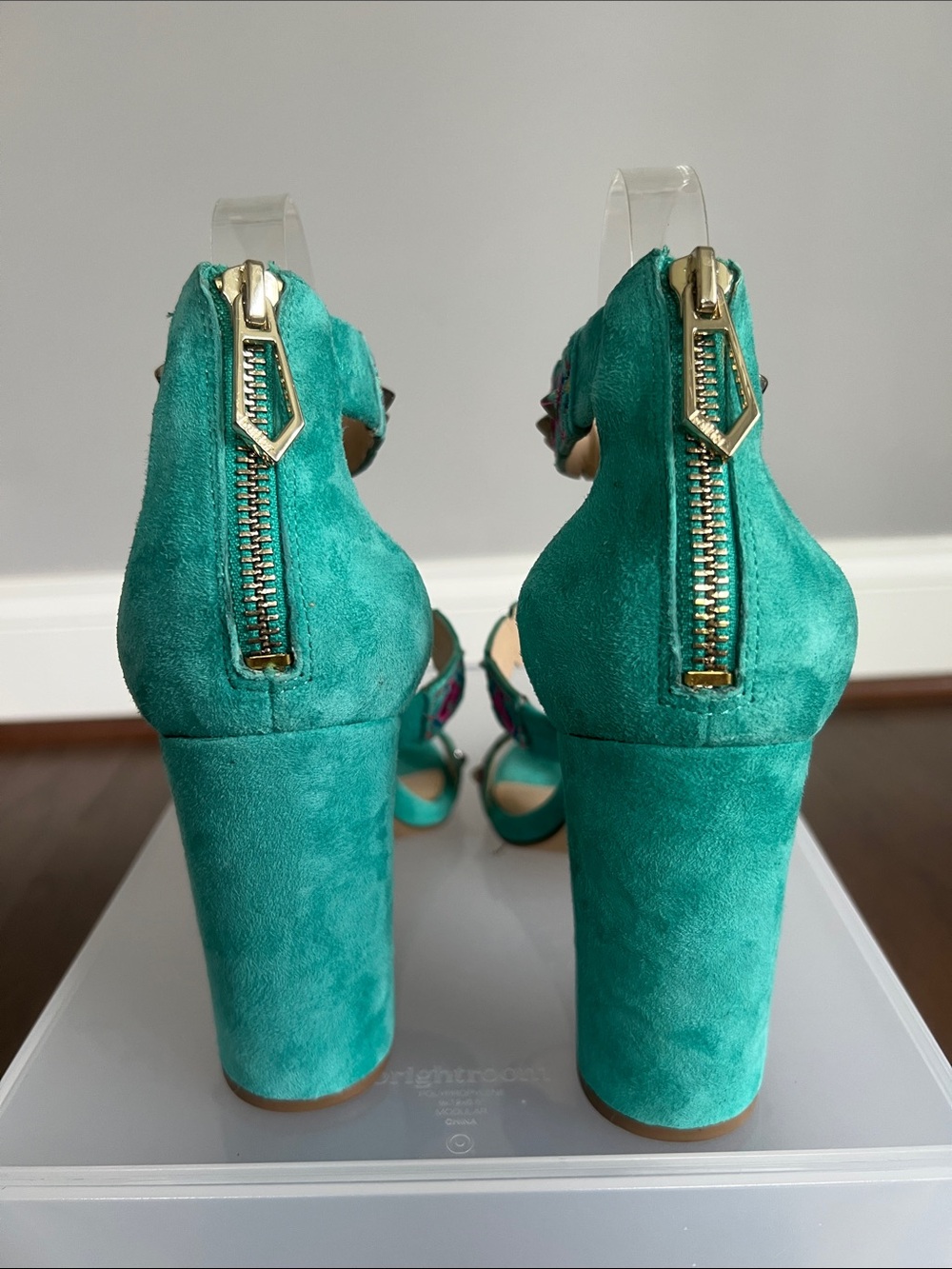 Botkier New York Gigi Embellished Ankle
Strap Sandal. - Picture 6 of 14